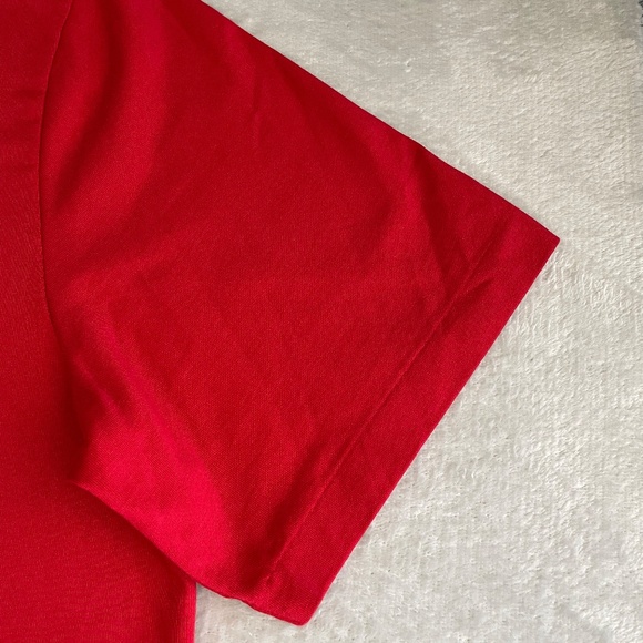 Polo Golf Ralph Lauren Mens Performance Golf Polo Shirt USGA Logo Sz Large Red - Picture 6 of 9
